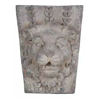 Горшок цветочный настенный (glasar) серый 20.0x52.0x40.0 см.