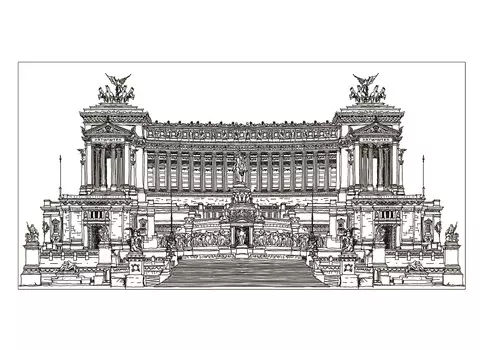 Холст дворцовый ансамбль-4 (garda decor) мультиколор 80x48 см.