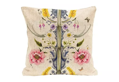 Интерьерная подушка изнеженное утро (object desire) мультиколор 45.0x45.0 см.