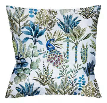 Интерьерная подушка «райский сад» (object desire) мультиколор 45x45 см.