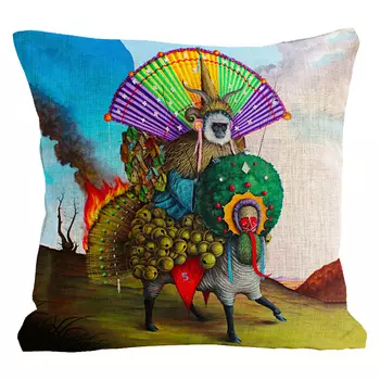 Интерьерная подушка «шануман» (object desire) мультиколор 45x45 см.