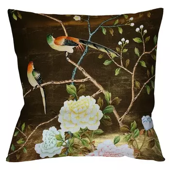 Интерьерная подушка «шинуазри», версия 8 (object desire) мультиколор 45x12x45 см.