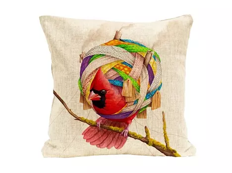 Интерьерная подушка вэлиант (object desire) мультиколор 45x12x45 см.