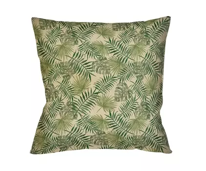 Интерьерная подушка «зеленые джунгли» (object desire) мультиколор 45x45 см.