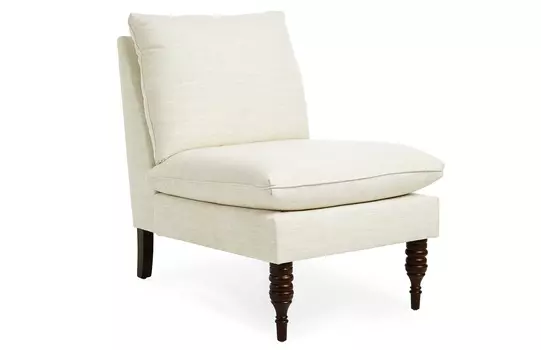 Интерьерное кресло daphne (myfurnish) белый 67x87x89 см.