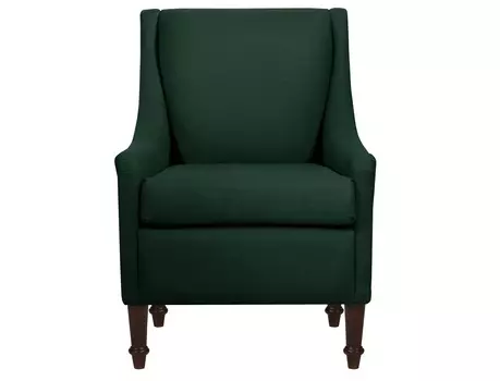 Интерьерное кресло holmes (myfurnish) зеленый 66x84x77 см.
