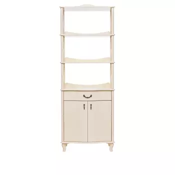 Этажерка джульетта-3 (leset) бежевый 75x207x41 см.