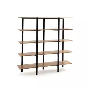 Этажерка hiba (laredoute) коричневый 140x150x35 см.