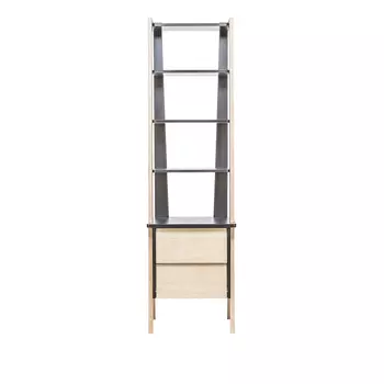 Этажерка сканди (leset) бежевый 50x178x45 см.