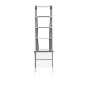 Этажерка сканди с тумбой (leset) белый 50x178x45 см.