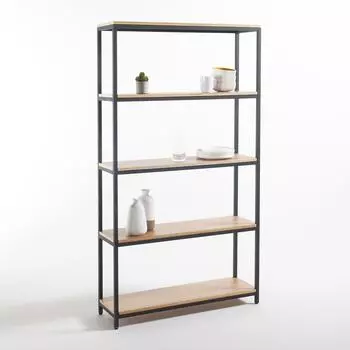 Этажерка talist (laredoute) черный 100x185x30 см.