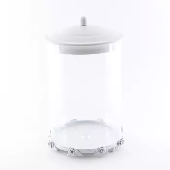 Ёмкость с крышкой прованс (royal classics) прозрачный 21 см.