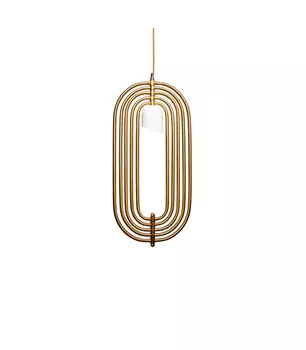 K2mp-95br светильник потолочный 30*30*68 (garda decor) золотой