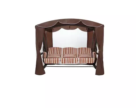 Качели садовые «элит люкс» шоколад 2016-кд-41/л ш (bigarden) коричневый