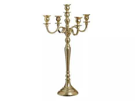 Канделябр abelardo (to4rooms) золотой 35.0x60.0x35.0 см.