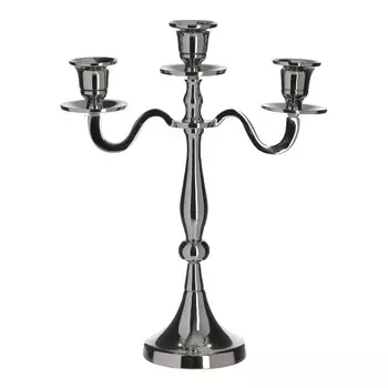 Канделябр false (to4rooms) серебристый 24.0x30.0x10.0 см.