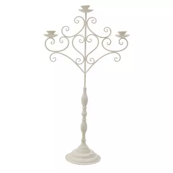 Канделябр lawerence (to4rooms) белый 60x106x25 см.