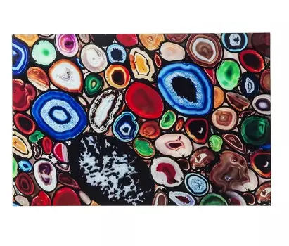 Картина achat (kare) мультиколор 150x100x4 см.