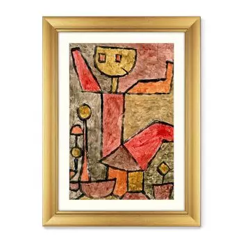 Картина boy with toys, 1940г. (картины в квартиру) коричневый 60x80 см.