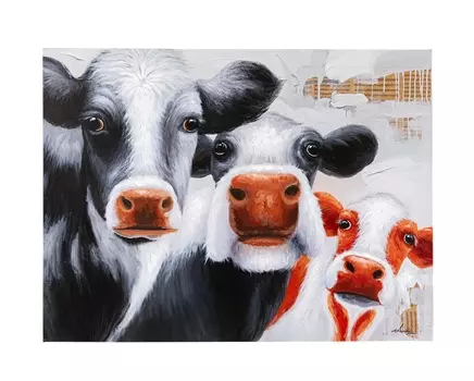 Картина cow (kare) мультиколор 90x120x4 см.