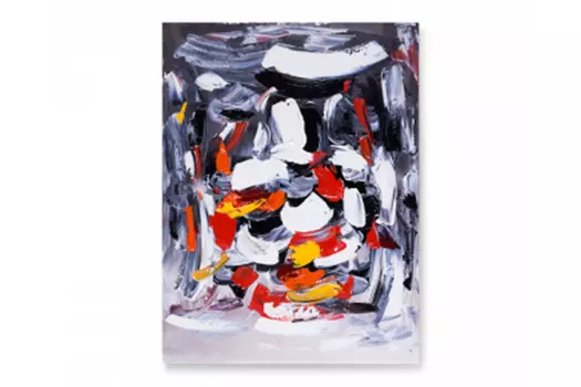 Картина expressionism white (desondo) мультиколор 90x120 см.