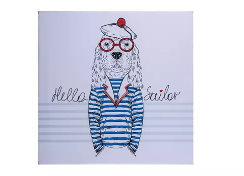 Картина интерьерная hello 30х30см (ogogo) мультиколор