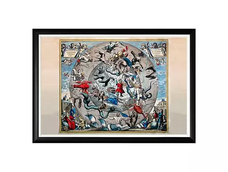 Картина «карта созвездий северного полушария» (object desire) мультиколор 66.0x45.0x2.0 см.