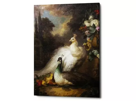 Картина королевский павлин , версия 1 (object desire) мультиколор 30x45x2 см.