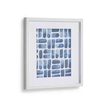 Картина kuma (la forma) синий 40x40 см.