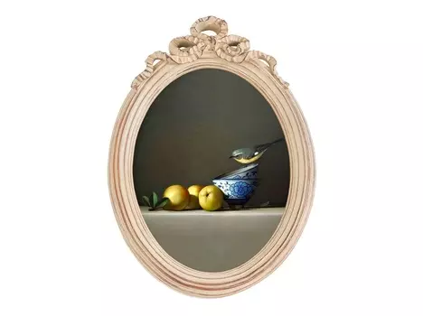 Картина мисс джемкина (object desire) серый 30x45x2 см.