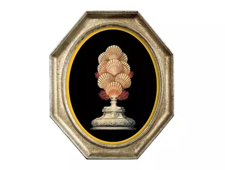 Картина «море волнуется - 4» в раме «эдита» (object desire) мультиколор 24x29x3 см.