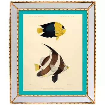 Картина «море волнуется - 55» в раме «аксель» (object desire) мультиколор 24x29x2 см.