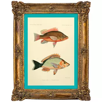 Картина «море волнуется - 67» в раме «анастаси» (object desire) мультиколор 17x22x2 см.