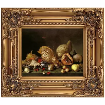 Картина «море волнуется - 70» в картинной раме «шелли» (object desire) мультиколор 34x40x5 см.