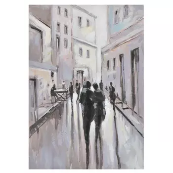 Картина на подрамнике left (to4rooms) серый 70x100x4 см.