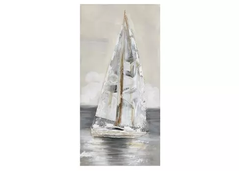 Картина на подрамнике mece (to4rooms) бежевый 60x120x4 см.