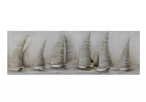 Картина на подрамнике triss (to4rooms) серый 150x50x3 см.