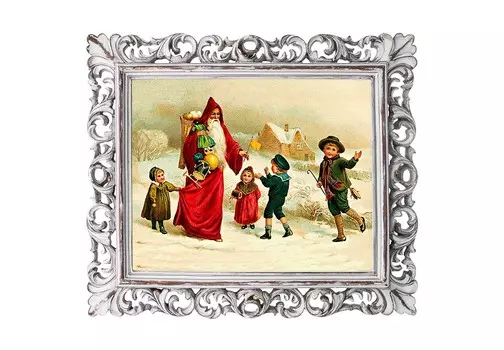 Картина с новым годом! (object desire) мультиколор 29x34x2 см.