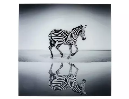 Картина savanne (kare) серый 120x120x4 см.