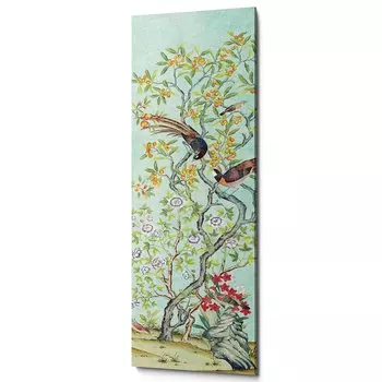 Картина «шинуазри», версия 9/4 (object desire) мультиколор 20x60x2 см.