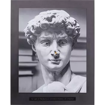 Картина statue (kare) мультиколор 100x125x4 см.