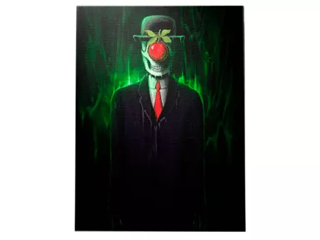 Картина the son of a man (icon designe) черный 80x100x2 см.