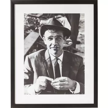 Картина в рамке idol (kare) черный 53x43x3 см.