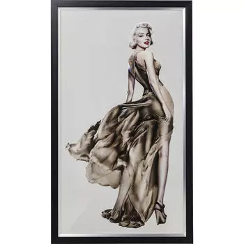 Картина в рамке marilyn (kare) мультиколор 100x172x4 см.