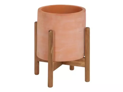 Кашпо dalva (la forma) коричневый 30 см.