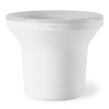 Кашпо для растений ora (umbra) белый 23x24x20 см.
