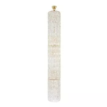Каскадная люстра arti lampadari lazio e 1.9.35.501 g (arti lampadari) золотой 2630 см.