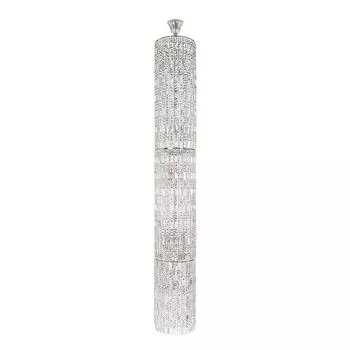 Каскадная люстра arti lampadari lazio e 1.9.35.501 n (arti lampadari) серебристый 2630 см.