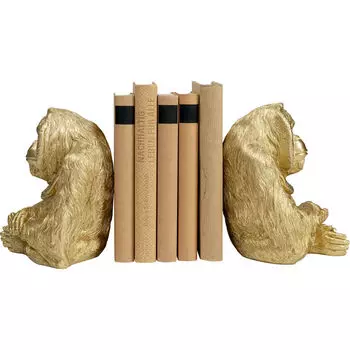Книгодержатель orang utan (kare) золотой 20x32x19 см.