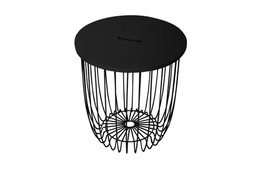 Кофейный столик easy (bradexhome) черный 36 см.